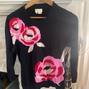 Kate spade floral sweater